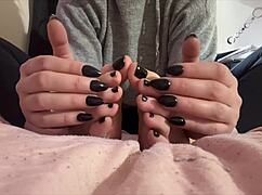Holy Crap! Artemisia's Italian Milf Feet and Long Nails in Wild Fetish Session!