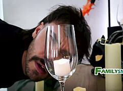 what if family ghosts demand shaved goth teen pussy on halloween?
