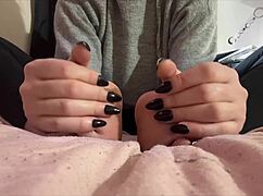 Holy Crap! Artemisia's Italian Milf Feet and Long Nails in Wild Fetish Session!