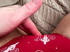 Rubbing Virgin Pussy Through Wet Panties to Squirting Orgasm