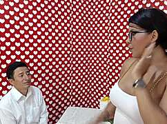 imagine celebrating valentine's by ripping clothes off that big-assed waitress and fucking her senseless