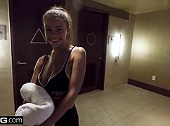 teen ebony mom raven redmond oiled massage big ass tits happy ending pov