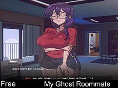 i feel chills from my ghostly roommate's teasing dorm games