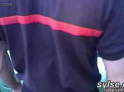 hey wet french mommy, wanna fuck this virgin boy right on the public train?