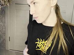 curvy redhead girlfriend anal toys ass worship fingering closeup homemade
