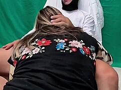 my latina milf mother-in-law sneaks in shakes her huge ass seduces me behind wife's back