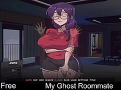 i feel chills from my ghostly roommate's teasing dorm games