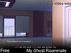 i feel chills from my ghostly roommate's teasing dorm games
