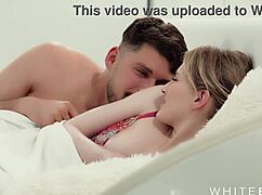our roommate and i fuck passionately spooning doggystyle ending with cum on her pussy part 5