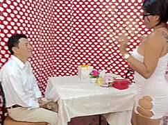 imagine celebrating valentine's by ripping clothes off that big-assed waitress and fucking her senseless