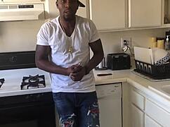 baddie sizi sev drops to knees for huge cock