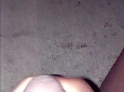 hey watch me stroke this thick meat solo homemade amateur style pt1...
