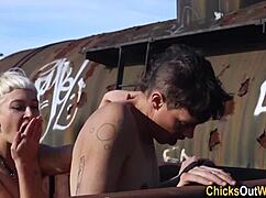 Whoa, that hairy Aussie girlfriend getting eaten out drives you wild!