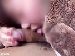 i sneaked into stepson's bed for thick handjob teasing his huge cock morning cumshot