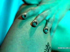 blonde nadia white's big tits bounce as black stud rims her wet pussy then fucks deep