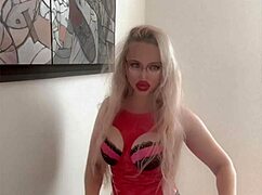 imagine that sissyboy slipping into my picked panties for hot femdom jerk off