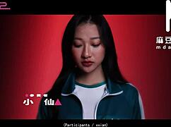Modelmedia Asia Pussy Game Group Sex Bent Over Cowgirl Blowjob