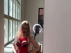 imagine that sissyboy slipping into my picked panties for hot femdom jerk off