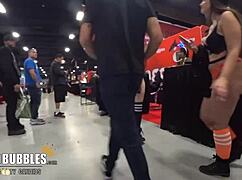 big booty teen claps ass cheeks in slow motion