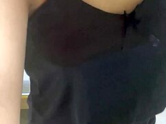 my skinny neighbor sends steamy homemade masturbation video