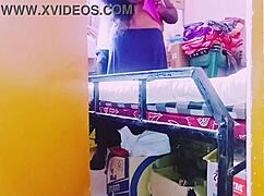desi housewife you slut why fuck storekeeper with those dirty telugu talks?