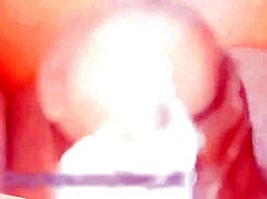 wide ass femboy slave pisses in toilet while getting teased and slapped