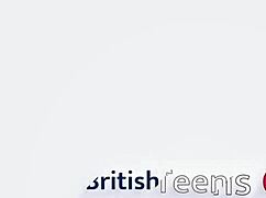 Hot British Milf Sensually Massages Young Teen Neighbor Girl