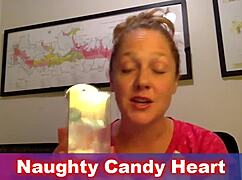 naughty candy heart butt plugs stretch that ass perfectly!