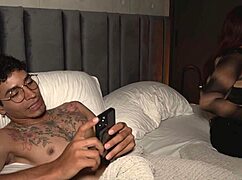 step-siblings reunite in shared room and things get spicy with ass shaking