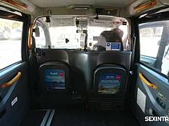 so this sexy blonde hopped in the taxi for some fun