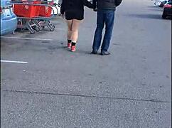 bf catches me filming his chubby blonde gf flashing tits outdoors now