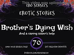 brother's dying wish erotic audio details masturbation guidance to female orgasm in pov reality eses70