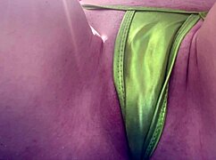 Italian Milf Flaunts Tight Shaved Pussy At Miami Public Beach