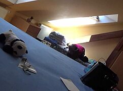 backstage party turns into big dick blowjob threesome with schoolgirls in skirts stockings and high heels