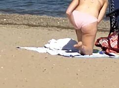 Ever wonder what that pink princess hides under her beach candid shots?