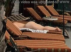 Gigi Breeze Caught Naked Gagging on Deepthroat Poolside
