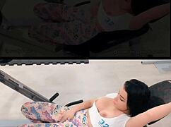 Emanuelly Raquel's Heart-Racing Gym Tit Flash Thrill