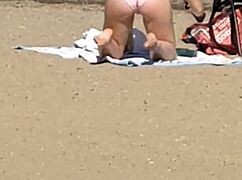 Ever wonder what that pink princess hides under her beach candid shots?