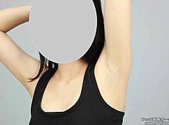 this armpit fetish with the asian beauty drives me wild every lick every sniff