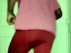 wearing chest and abs muscles as decoration during intense workout session