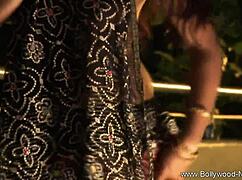 the bollywood brunette milf strips nude just for your eyes