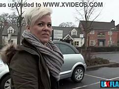 hey bree branning flashes pussy and pisses publicly for all to see