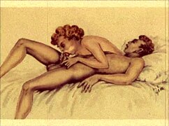 Vintage erotic art captures timeless hairy pussy allure