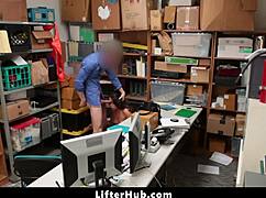 Mall Officer Recovers Stolen Goods Then Punishes Shoplifting Teen Hard