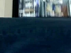 Hidden cam catches jiggling teen booty in tight jeans upskirt style