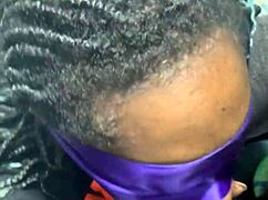 hot ebony kookiie slurps bbc deep before submissive facial cumshot pov
