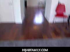 hijab girl begs to lose her cherry to my big cock