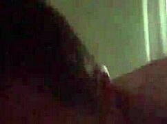 What happens when a fat brunette bbw couple gets homemade deepthroat action?