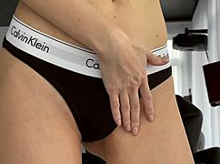 yo lilu moon slurps that toy rides huge dildo and cums hard workout style