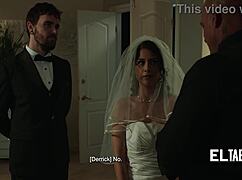 stepdad claims my new bride like family tradition cuckold 😈 spanish subs
